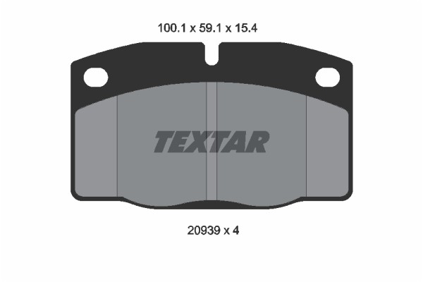 TEXTAR (101 00) ΔΙΣΚΟΦΡΕΝΑ OPEL