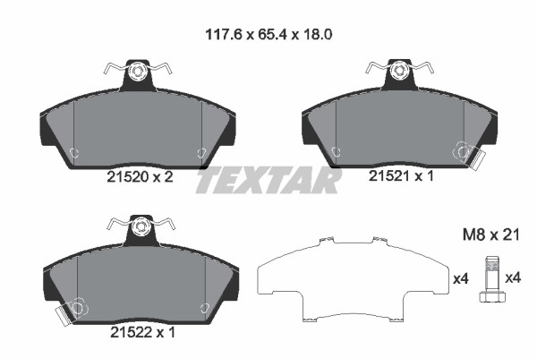 TEXTAR (330 02) ΔΙΣΚΟΦΡΕΝΑ ROVER