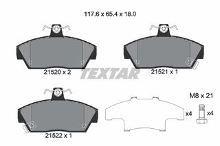 TEXTAR (330 02) ΔΙΣΚΟΦΡΕΝΑ ROVER