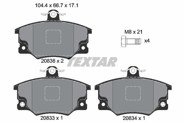 TEXTAR (146 14) ΔΙΣΚΟΦΡΕΝΑ LANCIA