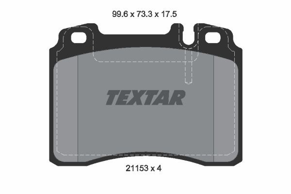 TEXTAR (379 00) ΔΙΣΚΟΦΡΕΝΑ MERCEDES