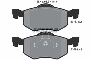 TEXTAR (802 00) ΔΙΣΚΟΦΡΕΝΑ FORD