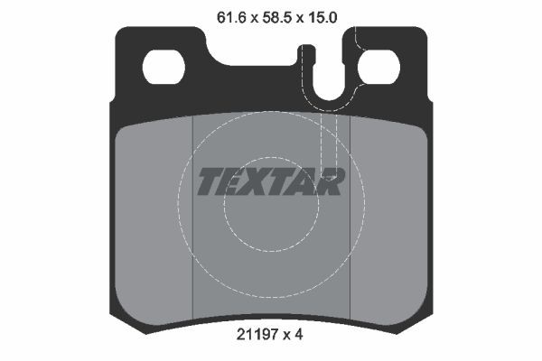 TEXTAR (282 20) ΔΙΣΚΟΦΡΕΝΑ MERCEDES