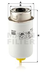 Φίλτρο καυσίμου MANN-FILTER WK8157