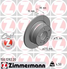 Δισκόπλακα ZIMMERMANN 150128220