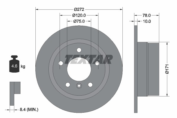 TEXTAR ΔΙΣΚΟΠΛΑΚΕΣ BMW