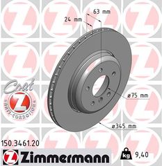 Δισκόπλακα ZIMMERMANN 150346120