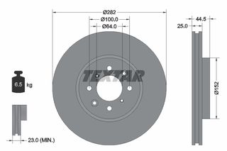 TEXTAR ΔΙΣΚΟΠΛΑΚΕΣ HONDA