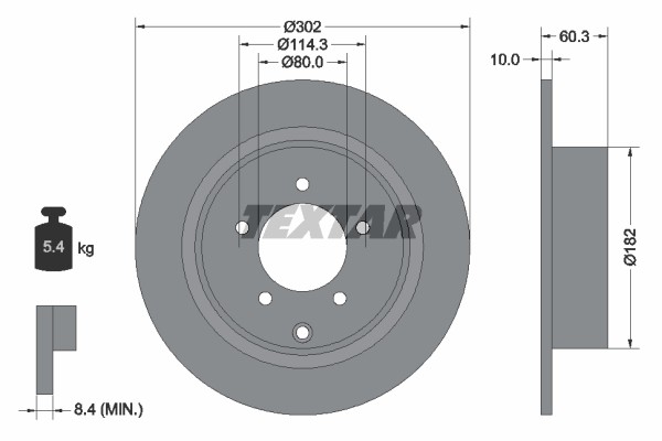 TEXTAR ΔΙΣΚΟΠΛΑΚΕΣ PSA