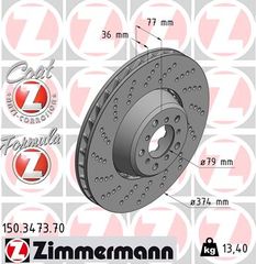 Δισκόπλακα ZIMMERMANN 150347370