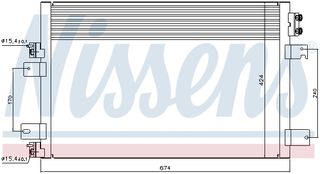 NISSENS ΨΥΓΕΙΟ A/C DODGE