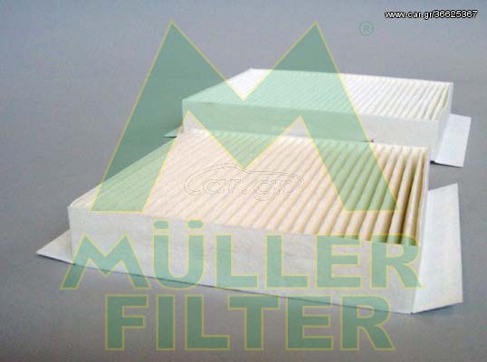 Φίλτρο, αέρας εσωτερικού χώρου MULLER FILTER FC188x2