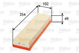 Φίλτρο αέρα VALEO 585114