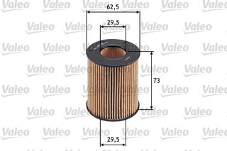 VALEO ΦΙΛΤΡΑ ΛΑΔΙΟΥ FORD