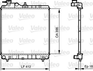 Ψυγείο, ψύξη κινητήρα VALEO 735562