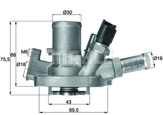 MAHLE ΘΕΡΜΟΣΤΑΤΗΣ FIAT