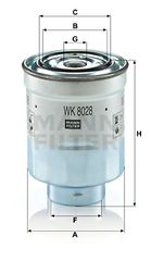 Φίλτρο καυσίμου MANN-FILTER WK8028z