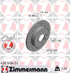 Δισκόπλακα ZIMMERMANN 430148452