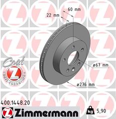 Δισκόπλακα ZIMMERMANN 400144820