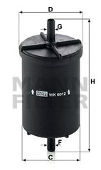 Φίλτρο καυσίμου MANN-FILTER WK6012