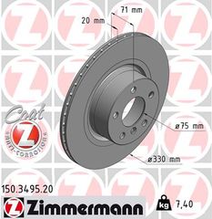 Δισκόπλακα ZIMMERMANN 150349520