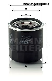 Φίλτρο λαδιού MANN-FILTER W7023