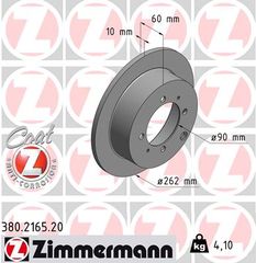 Δισκόπλακα ZIMMERMANN 380216520