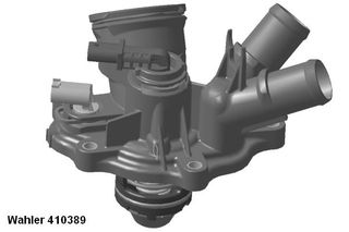 Θερμοστάτης, ψυκτικό υγρό BorgWarner (Wahler) 410389103D