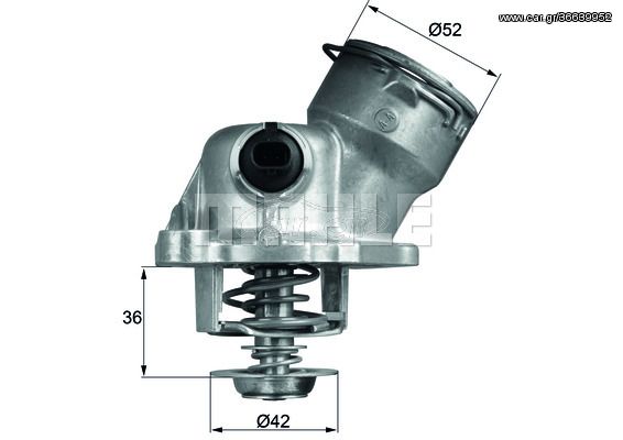 Θερμοστάτης, ψυκτικό υγρό MAHLE TM29100D