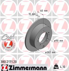 ZIMMERMANN ΔΙΣΚ\ΚΕΣ MITSUBISHI COAT Z