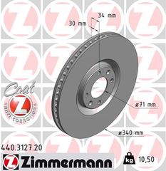 Δισκόπλακα ZIMMERMANN 440312720