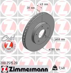 Δισκόπλακα ZIMMERMANN 200251520