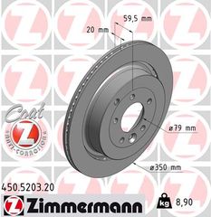 Δισκόπλακα ZIMMERMANN 450520320