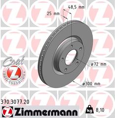 Δισκόπλακα ZIMMERMANN 370307720