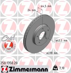 Δισκόπλακα ZIMMERMANN 250135020