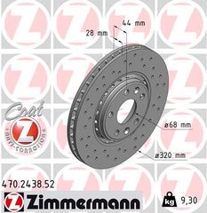 Δισκόπλακα ZIMMERMANN 470243852