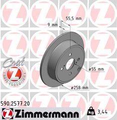 ZIMMERMANN ΔΙΣΚ/ΚΕΣ TOYOTA COAT Z