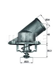 Θερμοστάτης, ψυκτικό υγρό MAHLE TI22492