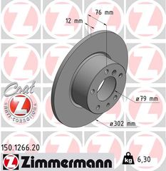 Δισκόπλακα ZIMMERMANN 150126620