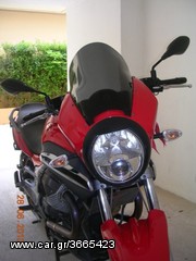 Ζελατίνα-Ανεμοθώρακας-Παρμπρίζ MPF-GRIVAS για MOTO GUZZI BREVA 1200 SPORT(αγωνιστικού τύπου)