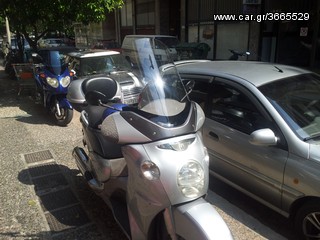 Ζελατίνα - Ανεμοθώρακας - Παρμπρίζ MPF-GRIVAS για APRILIA SCARABEO 500 XXL SIZE(υπερυψωμένο μέγεθος)