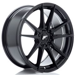 JAPAN RACING JR21 8.5X18 ET45 5x112/114.3 GLOSS BLACK ΕΩΣ 12 ΑΤΟΚΕΣ ΔΟΣΕΙΣ