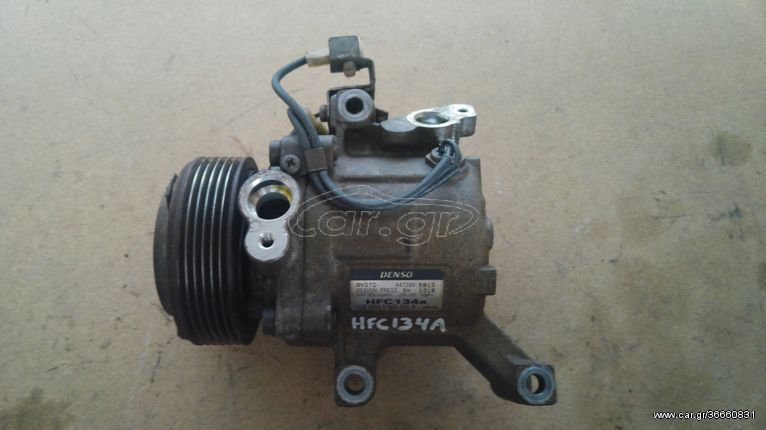 Compressor κλιματισμου Daihatsu Terios 1.5 16v κωδικος κινητηρα 3SZ-VE κωδικος Denso 447260-5613 2006-2011 SUPER PARTS