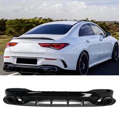 ΠΙΣΩ ΣΠΟΙΛΕΡ Mercedes CLA W118 X118 Shooting Brake C118 Coupe Sport Line (2019-up) CLA45S AMG Design Aerodynamic Night Package