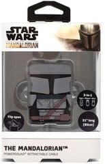 Star Wars: The Mandalorian - PowerSquad Flip Retractable Cable 3in1 (60cm)