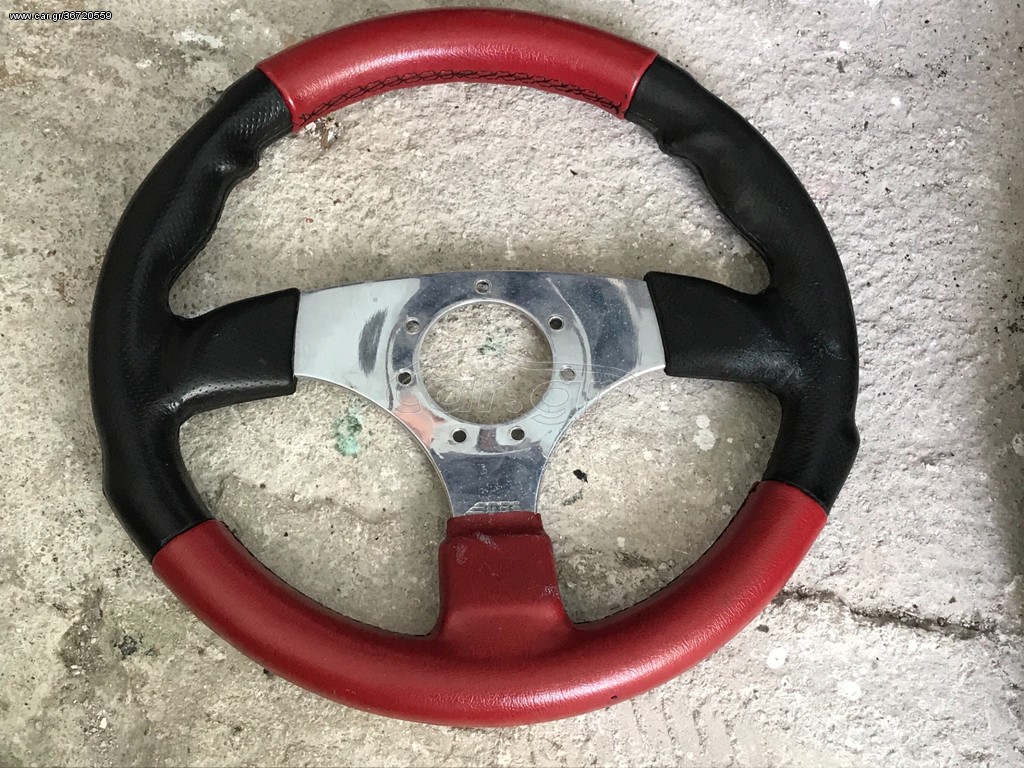 Δερμάτινο τιμόνι OBA 35cm