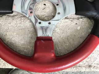 Δερμάτινο τιμόνι OBA 35cm-thumb-2