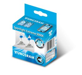TUNGSRAM H4 12V SportLight EXTREME 5000K +40% ΠΕΡΙΣΣΟΤΕΡΟ ΦΩΣ (50440SUP B2) 2τμχ
