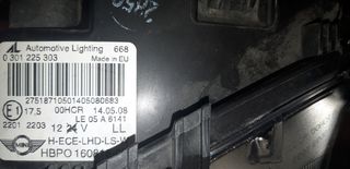 ΦΑΝΑΡΙ  ΕΜΠΡΟΣ ΑΡΙΣΤΕΡΟ ΜΕ ΑΣΠΡΟ ΦΛΑΣ MINI R56-thumb-1