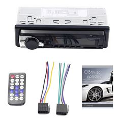 Ραδιόφωνο αυτοκινήτου MP3 player 8428BT 4x45w 1 DIN με SD, USB, AUX, RCA και Bluetooth